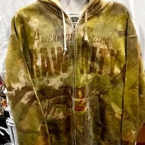 Rawyalty hoodie jacket mens XL